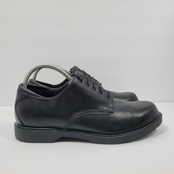 Safe T Step Oil Slip Resistant Men's Black Work Shoes US Size 11W - Picture 1 of 8